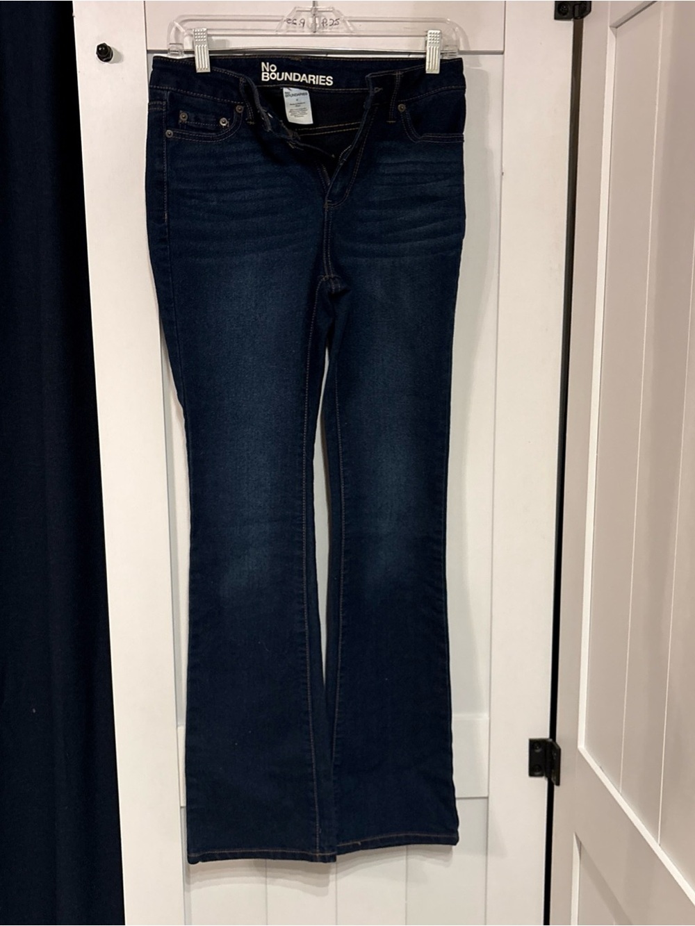 No Boundaries Women's Dark Indigo Bootcut Jeans